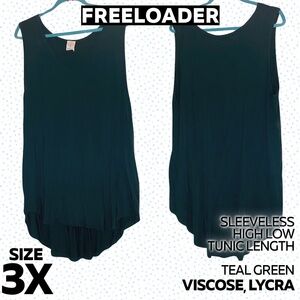 Freeloader sleeveless tunic top
